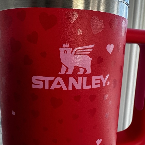 Brand New Exclusive Stanley Sweet Ruby Hearts 40oz Tumbler. Rare And HTF Limited - Picture 2 of 4